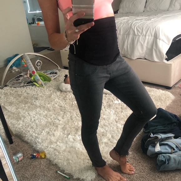 Indigo Blue Maternity Jeans - Picture 1 of 7